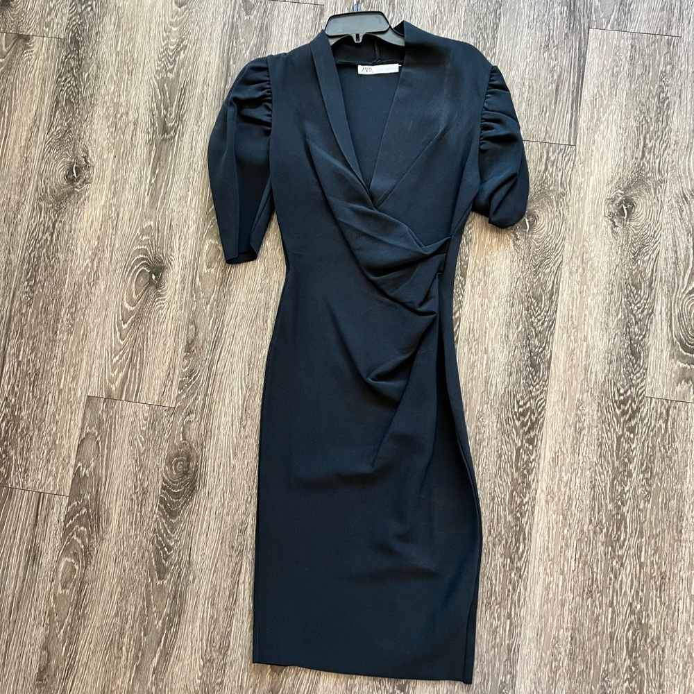 Black Midi Zara Dress